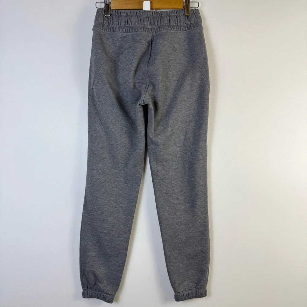 Athleta Bounce Back Joggers Gray XS Stretch Drawstring Sweatpants Pants Cozy
